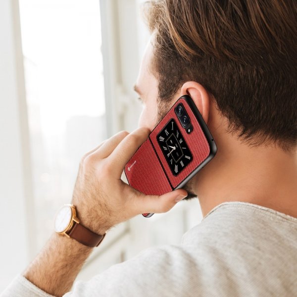Dux Ducis Motorola Razr 2022 5G Deksel FINO Series Rød