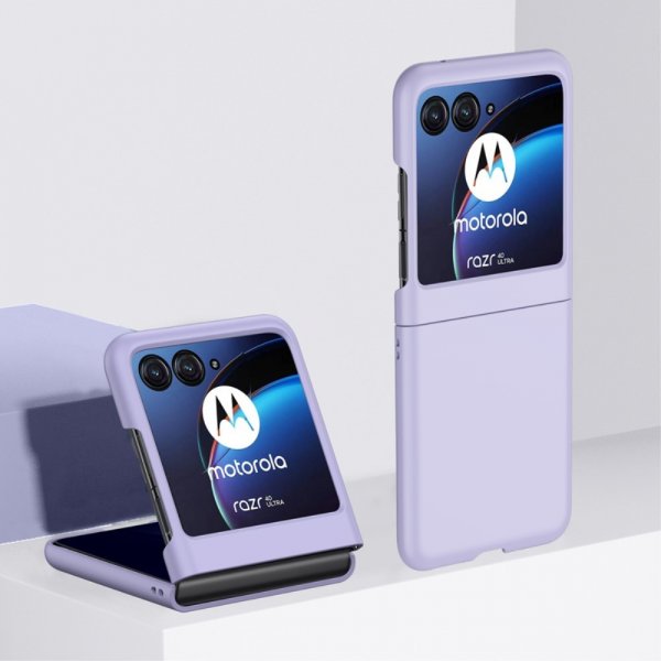 Motorola Razr 40 Ultra Deksel Ultra Thin Lilla
