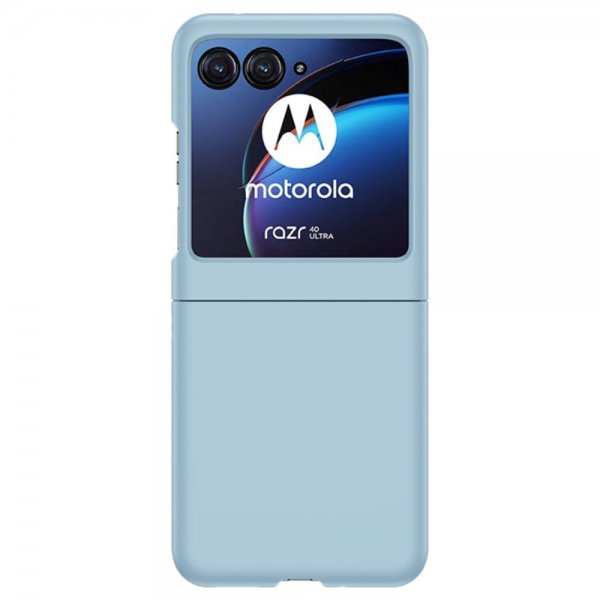 Motorola Razr 40 Ultra Deksel Ultra Thin Lyseblå