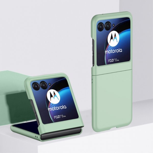 Motorola Razr 40 Ultra Deksel Ultra Thin Lysegrønn