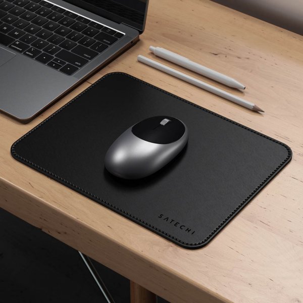 Satechi Eco-Leather Musematte Svart