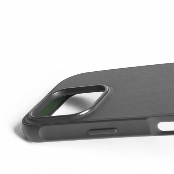 Mujjo iPhone 16 Pro Deksel Shield Case Steel Blue