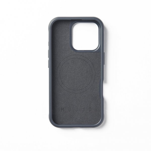 Mujjo iPhone 16 Pro Deksel Shield Case Svart