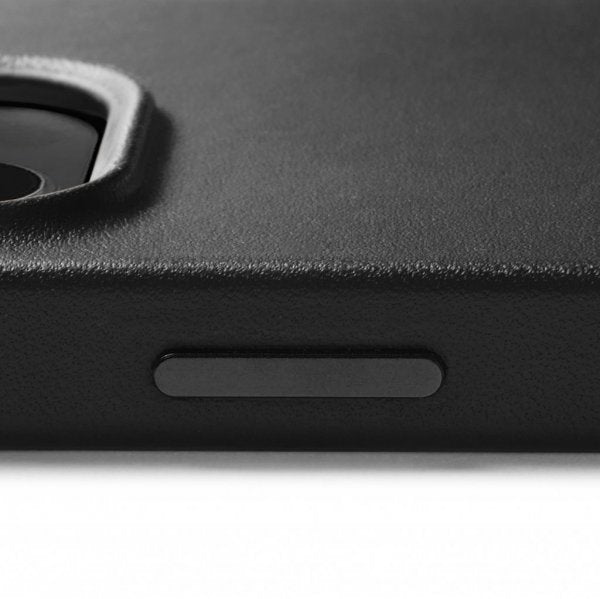 Mujjo iPhone 14 Deksel Full Leather Case MagSafe Monaco Blue
