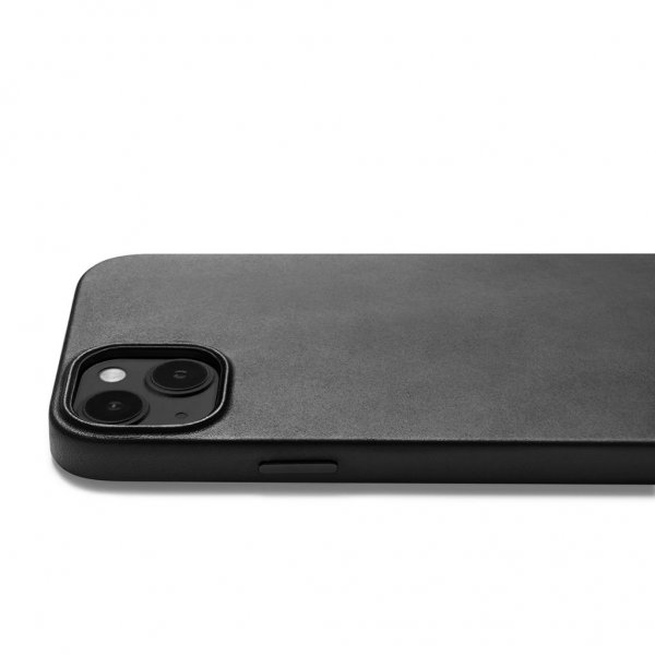 Mujjo iPhone 14 Plus Deksel Full Leather Case MagSafe Tan