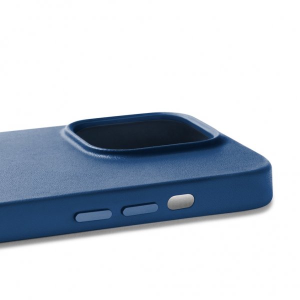 Mujjo iPhone 14 Pro Deksel Full Leather Case MagSafe Tan