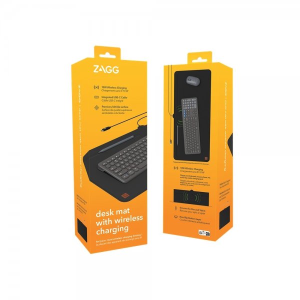 Zagg Desk Mat with Wireless Charging