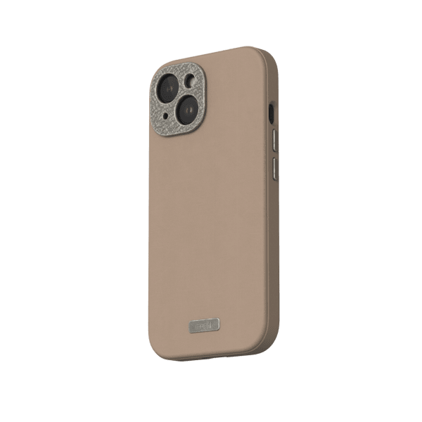 Moshi iPhone 15 Deksel Napa MagSafe Woodsmoke Brown