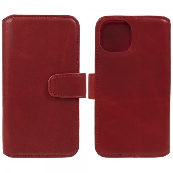 Nordic Covers iPhone 11 Etui Essential Leather Poppy Red