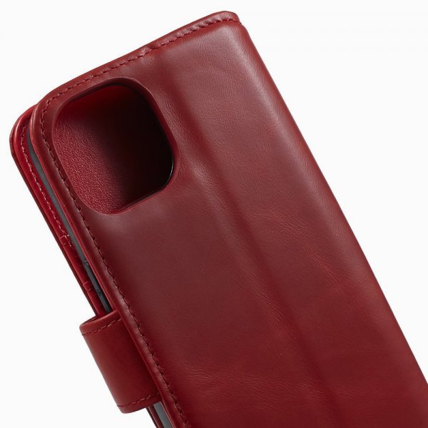 Nordic Covers iPhone 11 Etui Essential Leather Poppy Red