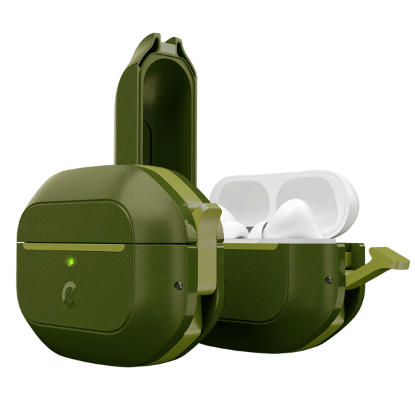 KeyBudz AirPods Pro 2 Deksel Element Series Forest Green
