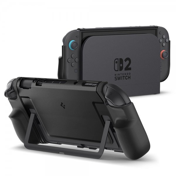 Spigen Nintendo Switch 2 Deksel Dual Grip Svart