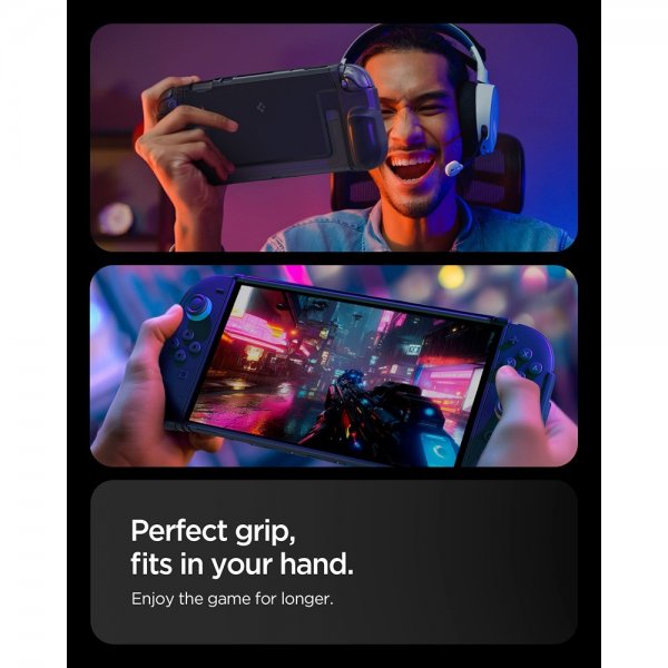 Spigen Nintendo Switch 2 Deksel Dual Grip Svart