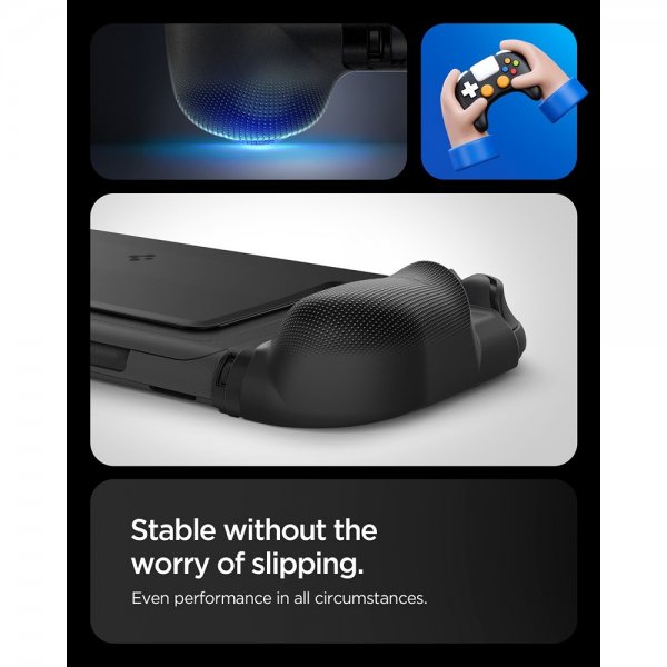 Spigen Nintendo Switch 2 Deksel Dual Grip Svart