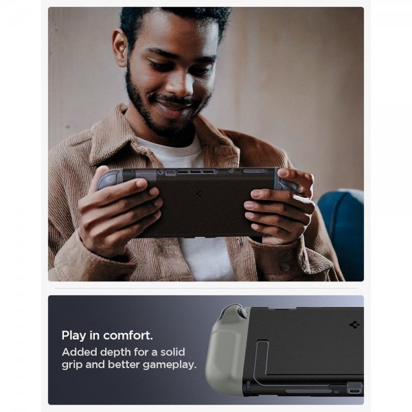 Spigen Nintendo Switch 2 Deksel Nano Pop Black Sesame