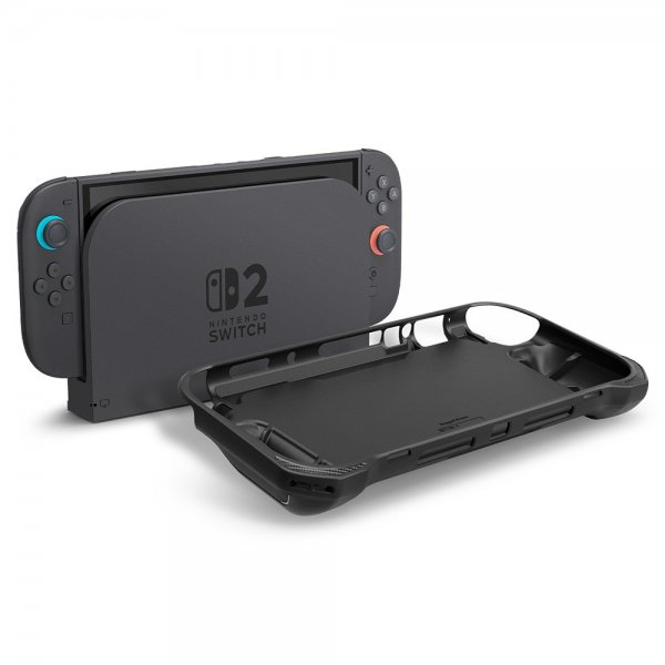 Spigen Nintendo Switch 2 Deksel Rugged Armor Matte Black