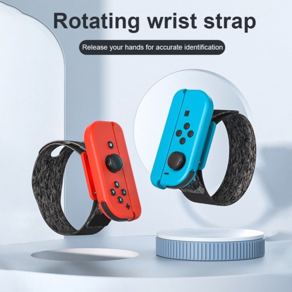 Aolion Nintendo Switch Joy-Con Roterende Håndleddsstropp 2-pak