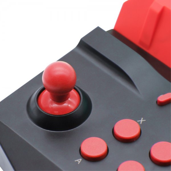 Nintendo Switch/Switch Lite Arkade Spillkontroll med Joystick Svart/Rød