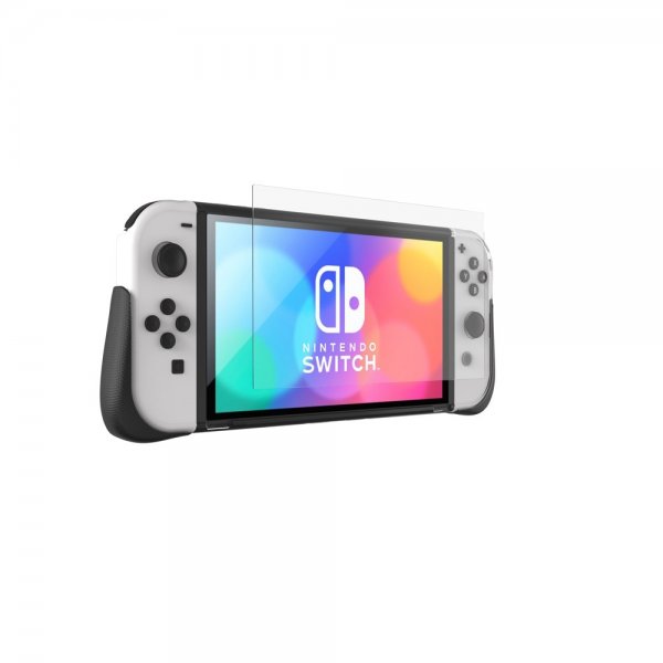Gear4 Nintendo Switch OLED Deksel Skjermbeskytter Kita Grip 360 Clear