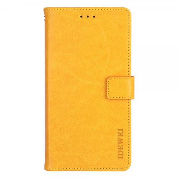 Nokia G11/G21 Etui Skinntekstur Gul