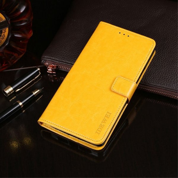 Nokia G11/G21 Etui Skinntekstur Gul