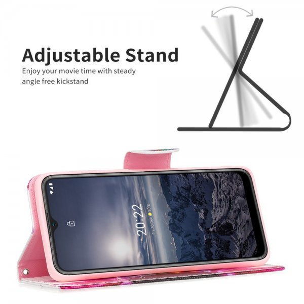 Nokia G11/G21 Etui Motiv Fargerik Blad