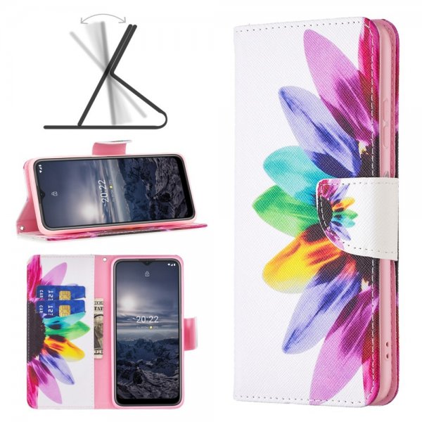 Nokia G11/G21 Etui Motiv Fargerik Blad
