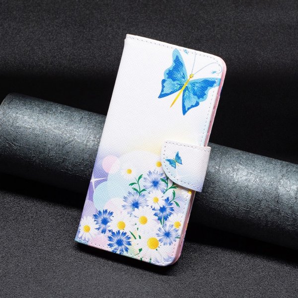 Nokia G11/G21 Etui Motiv Sommerfugler Og Blomster