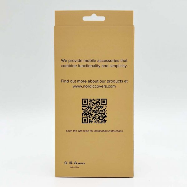 Nordic Covers iPhone 15/iPhone 16 Skjermbeskytter Glasberga EasyApply