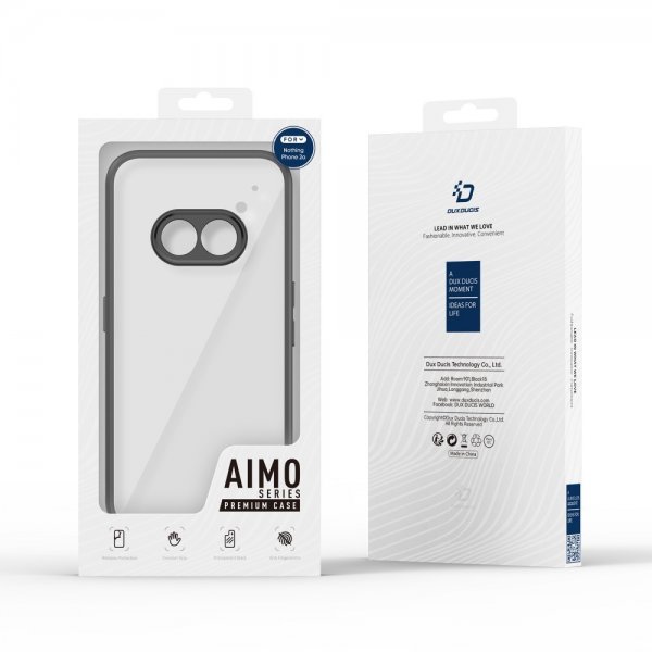 Dux Ducis Nothing Phone (2a) Deksel Aimo Series Svart