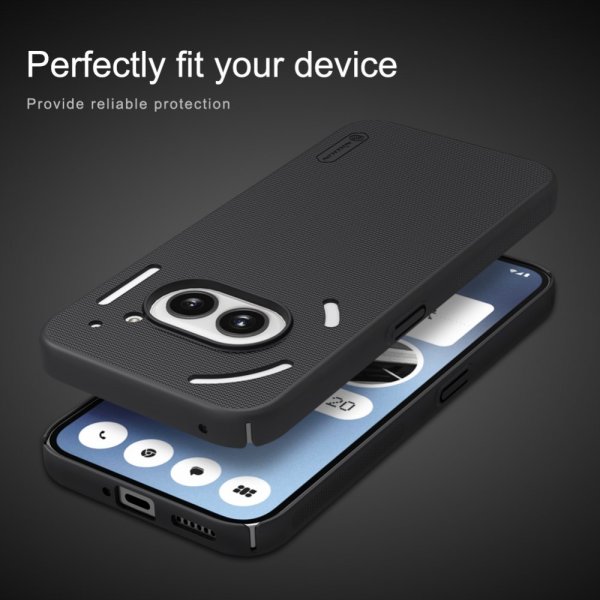 Nillkin Nothing Phone (2a) Deksel Super Frosted Shield Svart