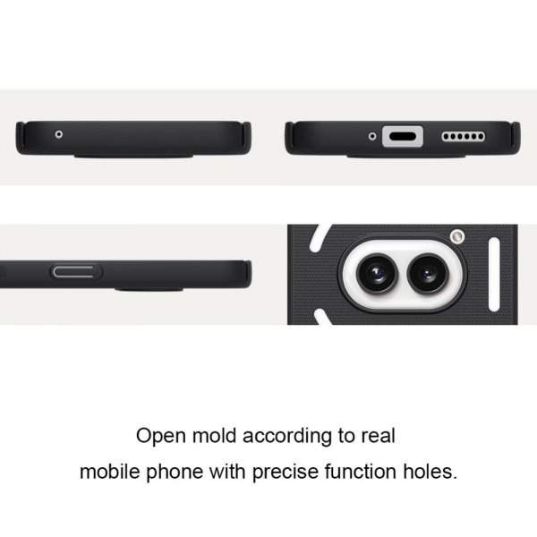 Nillkin Nothing Phone (2a) Deksel Super Frosted Shield Hvit