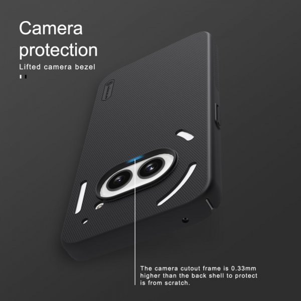 Nillkin Nothing Phone (2a) Deksel Super Frosted Shield Hvit