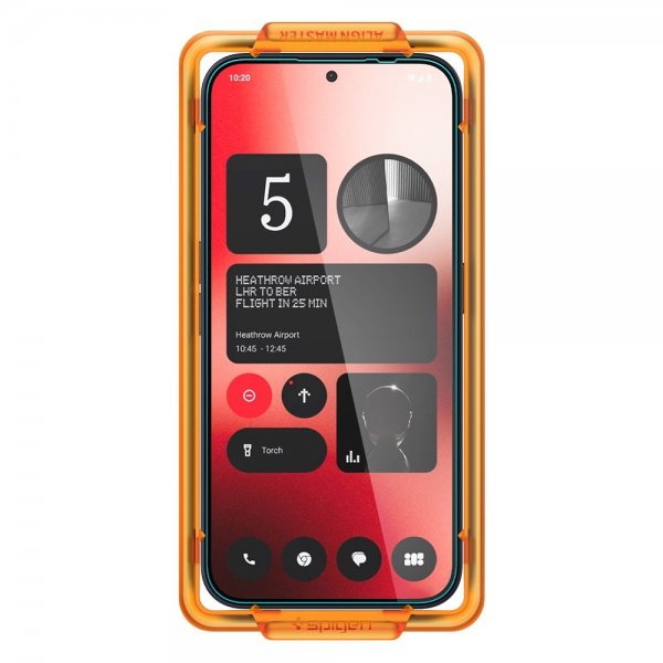 Spigen Nothing Phone (2a) Skjermbeskytter GLAS.tR ALIGNmaster 2-pakning