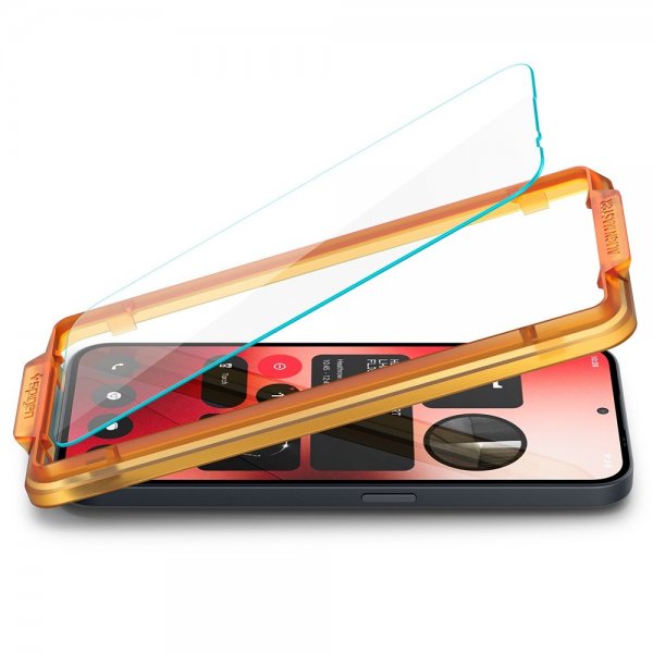 Spigen Nothing Phone (2a) Skjermbeskytter GLAS.tR ALIGNmaster 2-pakning