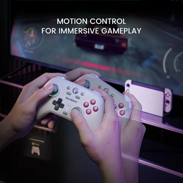 GameSir Nova HD Rumble Spillkontroller 2.4G Neon Teal