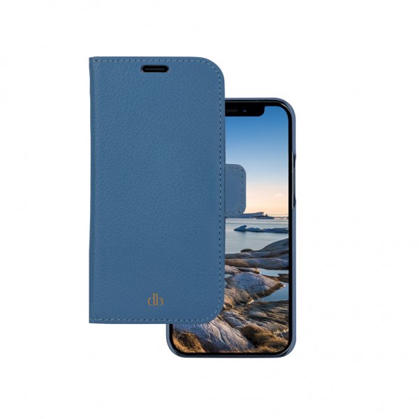 dbramante1928 iPhone 13 Etui New York Avtakbart Deksel Ultra Marine Blue