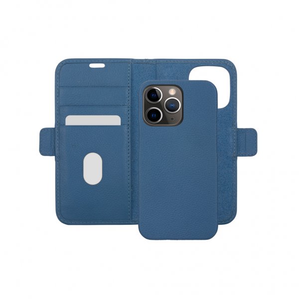 dbramante1928 iPhone 13 Pro Etui New York Avtakbart Deksel Ultra Marine Blue