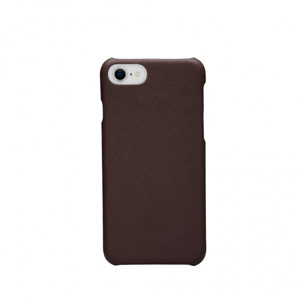 dbramante1928 iPhone 7/8/SE Etui New York Löstagbart Deksel Dark Chocolate