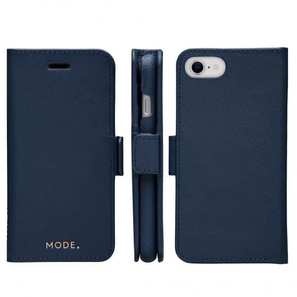 dbramante1928 iPhone 7/8/SE Etui New York Löstagbart Deksel Ocean Blue