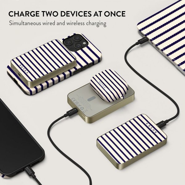 Burga Powerbank MagSafe 5000 mAh Old Money Gold