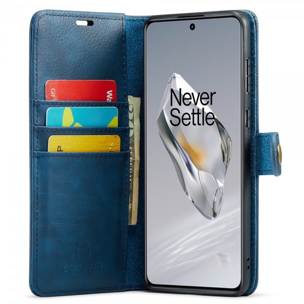 Dg.Ming OnePlus 12 Etui Avtagbart Deksel Blå