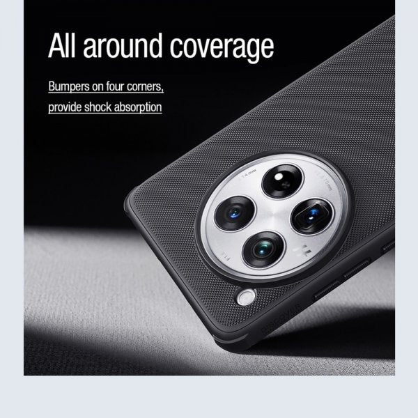 Nillkin OnePlus 12 Deksel Super Frosted Shield Pro MagSafe Svart