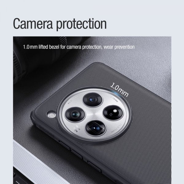 Nillkin OnePlus 12 Deksel Super Frosted Shield Pro MagSafe Svart