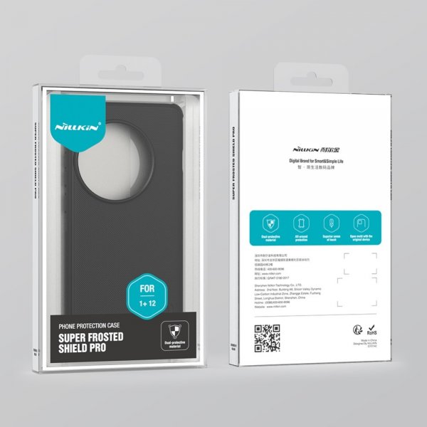 Nillkin OnePlus 12 Deksel Super Frosted Shield Pro Rød