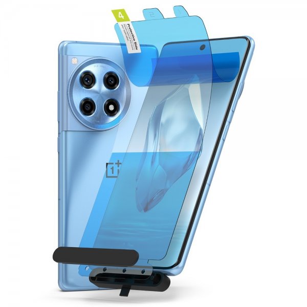 Ringke OnePlus 12R Skjermbeskytter Dual Easy Film 2-pakning