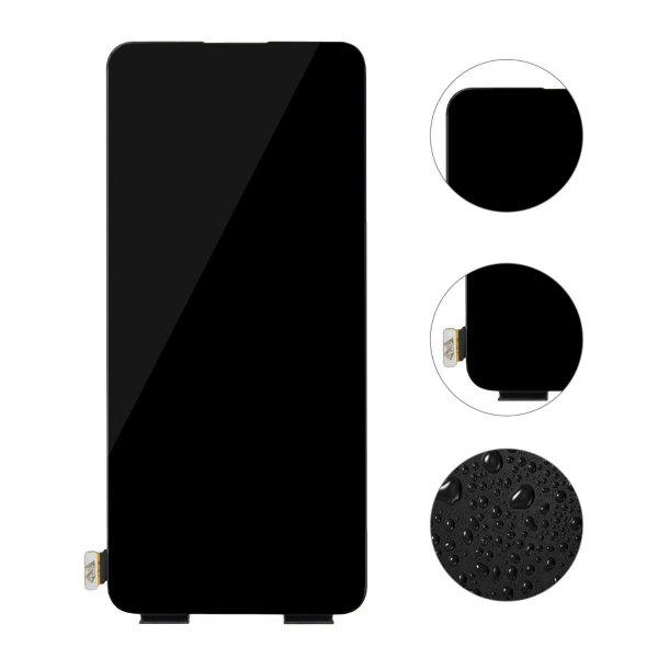 OnePlus 8T Skjerm/Display - Svart