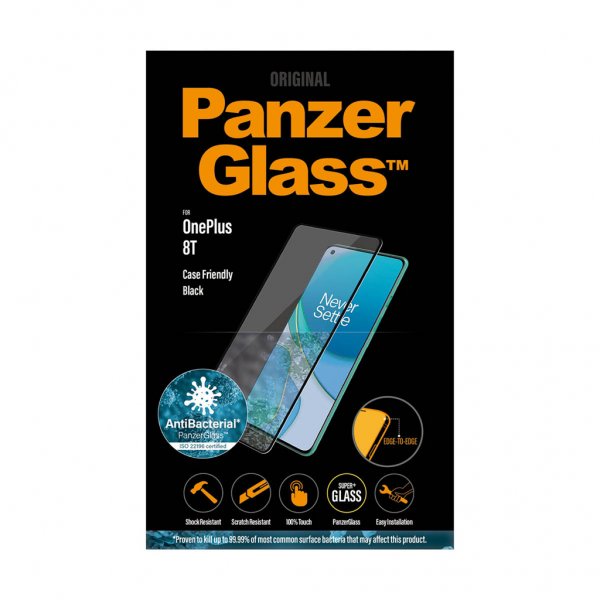 PanzerGlass OnePlus 8T Skjermbeskytter Case Friendly