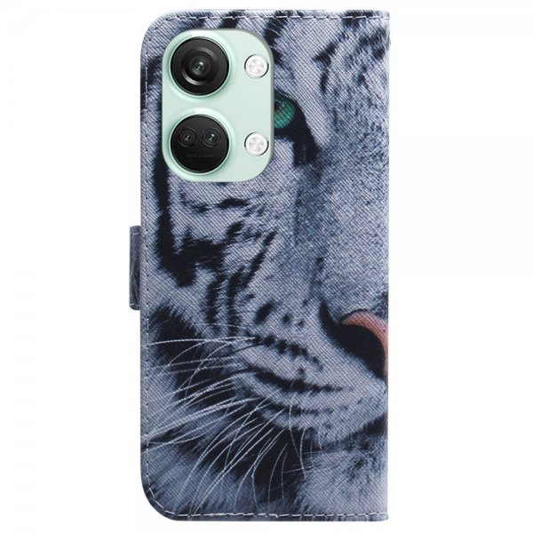 OnePlus Nord 3 Etui Motiv Hvit Tiger