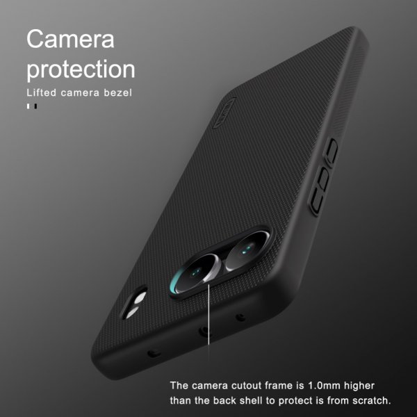 Nillkin OnePlus Nord 4 Deksel Super Frosted Shield Svart